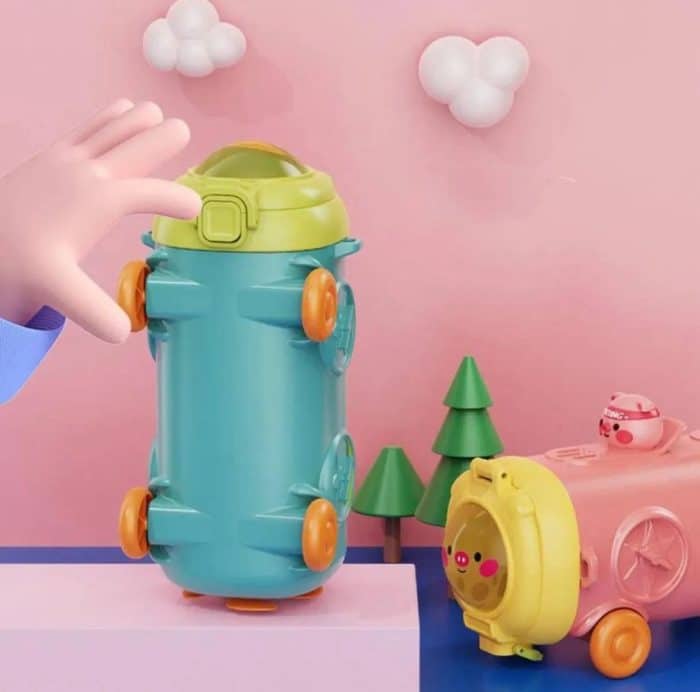 Kids Cartoons Bus Bottle