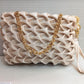 Luxe Twist Satin Clutch Bag