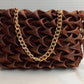Luxe Twist Satin Clutch Bag