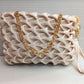 Luxe Twist Satin Clutch Bag