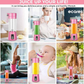 Six Blade Portable USB Electric Juicer Bottle Blender